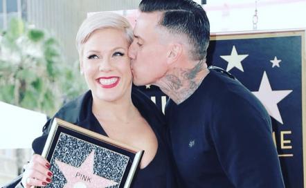 P!nk Receives A Star On The Hollywood Walk Of Fame