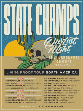 State Champs To Kick Off Living Proof North American Tour