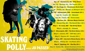 Skating Polly Announces Spring Tour With Jo Passed