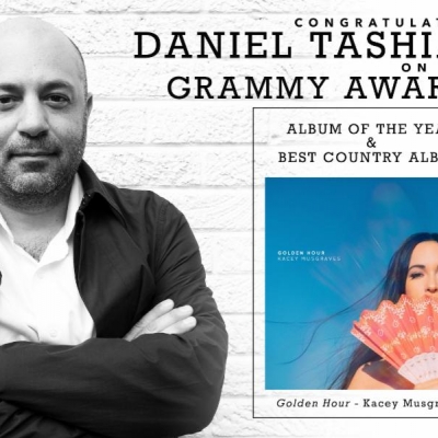 Big Yellow Dog Music's Daniel Tashian Wins First Grammy With 'Golden Hour'
