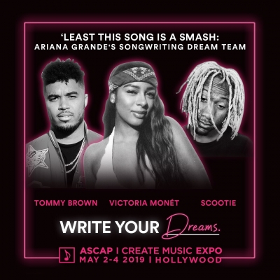 Music Creators Behind The Year's Chart-Toppers, Grammy Winners And Platinum Hits Set To Inspire At ASCAP "I Create Music" Expo 2019