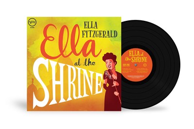 Ella Fitzgerald's Inaugural Live Album For Verve, 'Ella At The Shrine', Recorded In 1956 But Unreleased For More Than 60 Years, Available Widely Today
