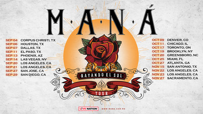Latin Rock Icons Mana Confirm US Dates For 'Rayando El Sol Tour'