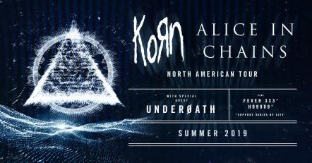 Korn & Alice In Chains Announce Summer Co-Headline Amphitheater Tour With Special Guest Underoath