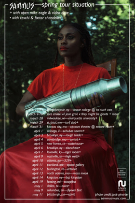 Sammus On Tour This Spring With Open Mike Eagle, Ceschi