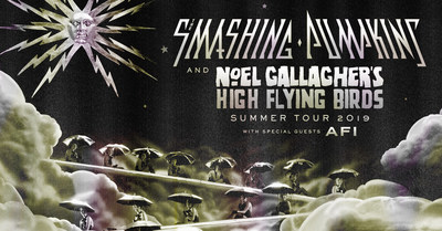 The Smashing Pumpkins & Noel Gallagher's High Flying Birds Announce North American Summer Tour