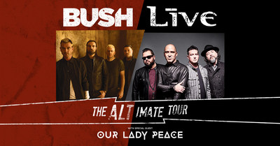 +Live+ And Bush Celebrate 25th Anniversary Of Iconic Albums Throwing Copper And Sixteen Stone With Co-Headline Tour Hitting Arenas And Outdoor Amphitheaters