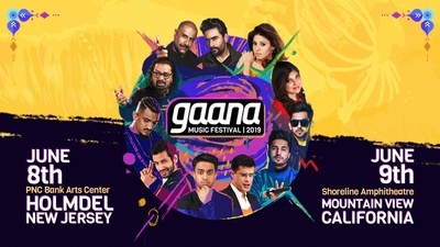 The Biggest Indian Music Festival In North America 'Gaana Music Festival' Comes To New Jersey & California In June 2019