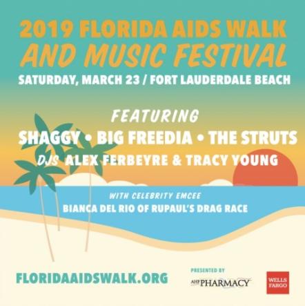 Shaggy, Big Freedia Headline Saturday's Florida AIDS Walk & Music Festival, On Track To Raise $1.5m