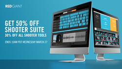 Red Giant Shooter Suite Suite Is 50% Off For 24-Hours Only