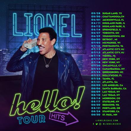 Lionel Richie Announces New Album And Tour Live From Las Vegas Set For August 23 Release On Capitol Records