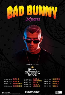 Corona Estereo Beach Returns With Bad Bunny X100PRE Tour