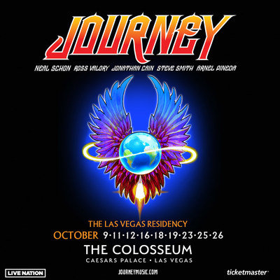 Journey The Las Vegas Residency Coming To The Colosseum At Caesars Palace October 9 - 26, 2019