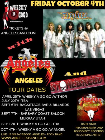 Angeles Announce Show With Angel And First Round Of Tour Dates