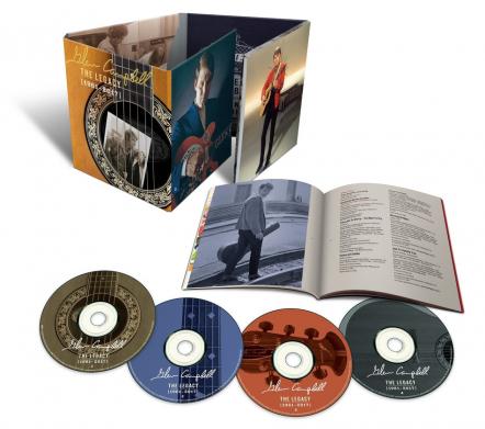 Glen Campbell's Remarkable Life And Catalog Celebrated With Career-Spanning Four-Disc Box Set 'Glen Campbell - The Legacy [1961-2017]'