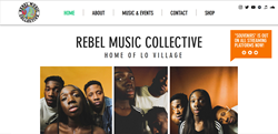 Rebel Music Collective Launches Revamped Website Featuring New Music, Content And Merchandise Raffle