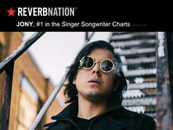 JONY Named #1 Singer/Songwriter By ReverbNation