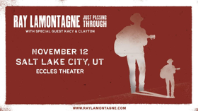 Ray Lamontagne Announces 'Just Passing Through Acoustic Tour' This Fall