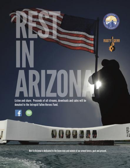 Rusty Gear Song And Music Video "Rest In Arizona" To Raise Money For Intrepid Fallen Heroes Fund