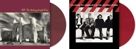 U2 Colored Vinyl Reissues 'The Unforgettable Fire' & 'How To Dismantle An Atomic Bomb' Out Now