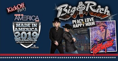 Country Music Legends Big & Rich To Headline Made In America 2019 In Indianapolis, October 3-6, 2019