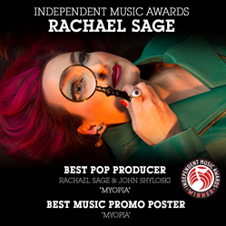 Rachael Sage Album "Myopia" Wins Two Independent Music Awards