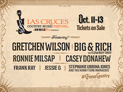 7th Annual Las Cruces Country Music Festival Lineup October 11-13 Features Gretchen Wilson, Big & Rich With Cowboy Troy, Ronnie Milsap And More