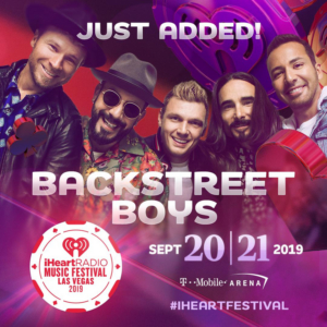 Backstreet Boys Joins 2019 iHeartRadio Music Festival Lineup