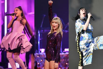 Ariana Grande, Taylor Swift, Billie Eilish & Lil Nas X Top Nominations For The 2019 "VMAs" Airing Live Globally On August 26, 2019