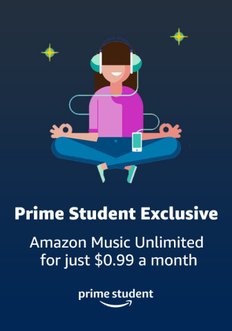 Amazon Introduces New, Exclusive Prime Student Benefit: Amazon Music Unlimited For Just $0.99