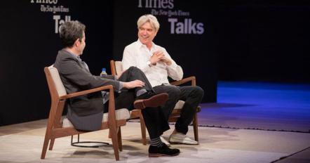 David Byrne Talks "American Utopia" In TimesTalks!