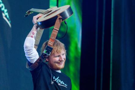 Ed Sheeran Wins 4th Week At UK Albums Top Spot