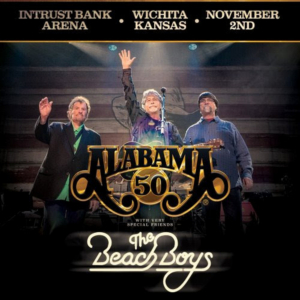 The Beach Boys Joins Alabama For The '50th Anniversary Tour' Concert In Wichita