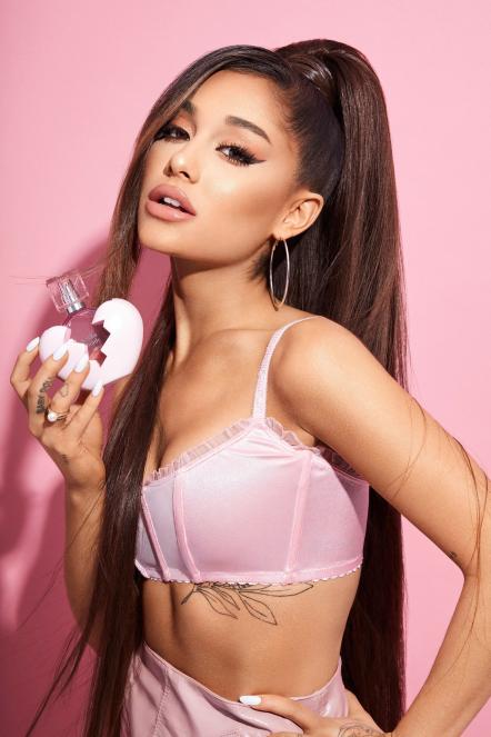 Ariana Grande Launches Her New Fragrance THANK U, NEXT