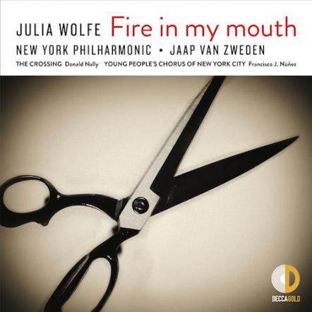 Julia Wolfe's "Fire In My Mouth," To Be Released August 30, 2019