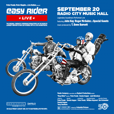 Easy Rider Live To Honor The Legendary Actor, Producer, And Hollywood Icon Peter Fonda