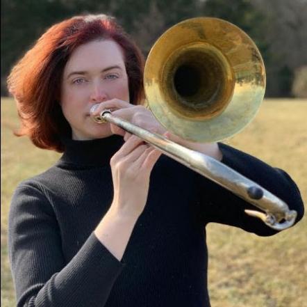 Female Trombonist Shannon Gunn Let's Loose Of Gunn's Ablazin'