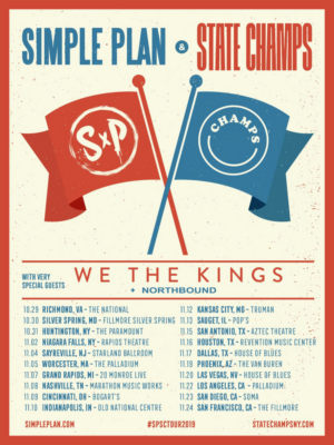 Simple Plan To Tour This Fall With State Champs & We The Kings