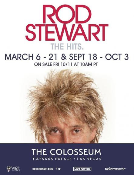 Rod Stewart Announces 2020 Las Vegas Residency Dates