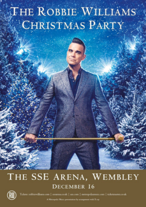 Robbie Williams Announces 'The Robbie Williams Christmas Party' At The SSE Arena