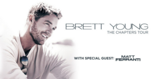Brett Young Announces 'The Chapters Tour'
