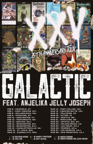 Galactic Announces 25th Anniversary Tour