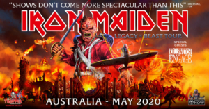 Iron Maiden To Return To Australia In May 2020