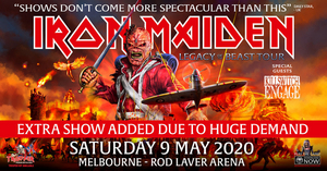 Iron Maiden Announces One Additional Show