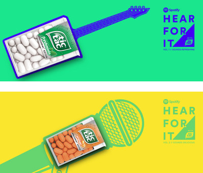 Tic Tac Mints Partners With Spotify To Launch Spotify's First Branded Live Event Series, Hear For It
