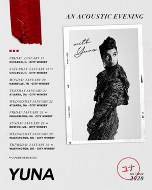 Yuna Confirms 'An Acoustic Evening With Yuna' Select US Performances