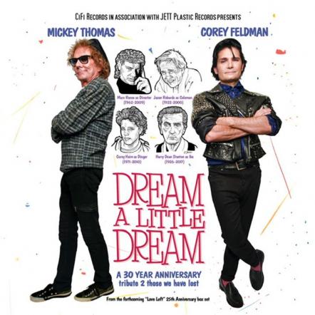 Corey Feldman 'Dream A Little Dream' B/W 'Something In Your Eyes' Out 12/19