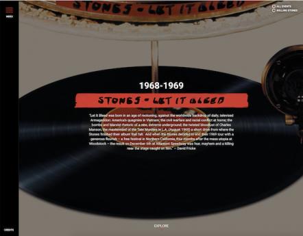 The 50th Anniversary Of The Release Of Let It Bleed By The Rolling Stones Celebrated With Letitbleet50.com