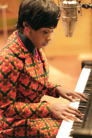 First Look Photo Of Cynthia Erivo As The Queen Of Soul In Genius: Aretha