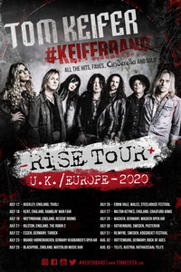 Tom Keifer #keiferband Announces "Rise" 2020 UK/ Europe Tour